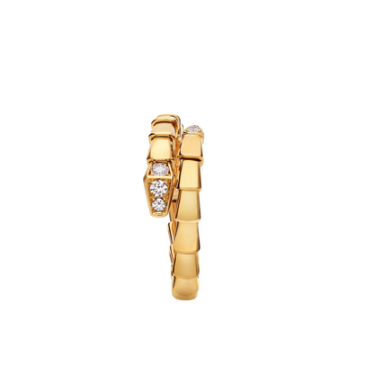 SERPENT PAVE LAB DIAMOND RING - M&D Signature Jewels