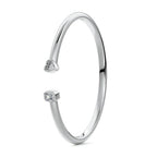 TWO STONE DIAMOND BANGLE