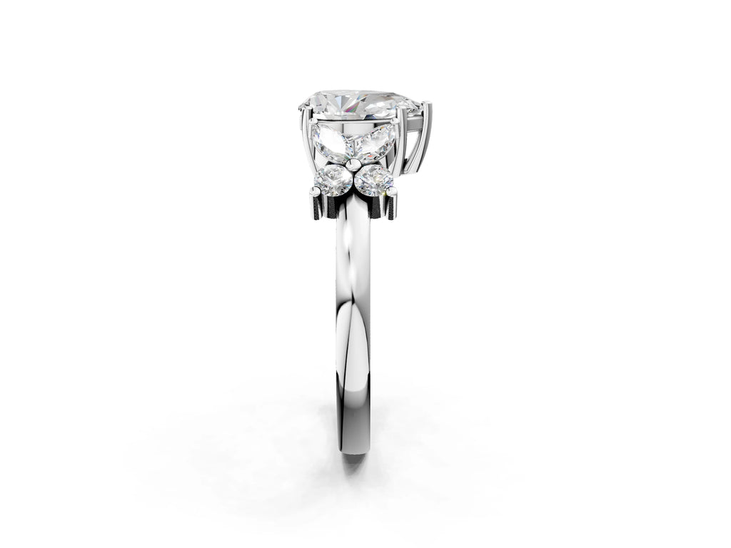 PEAR NATURE INSPIRED RING