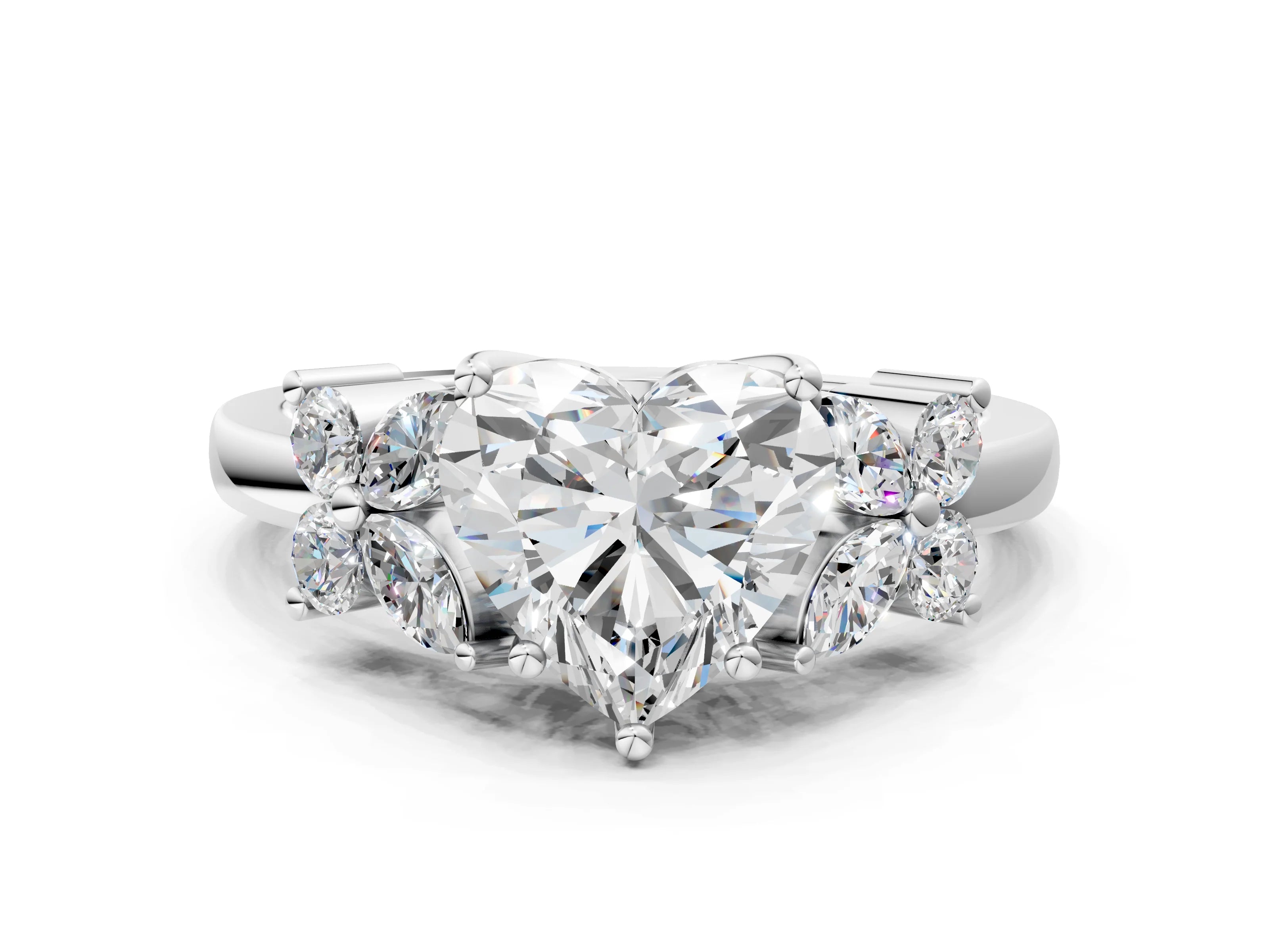 HEART NATURE INSPIRED RING