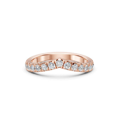 ROUND V CHERON WEDDING BAND