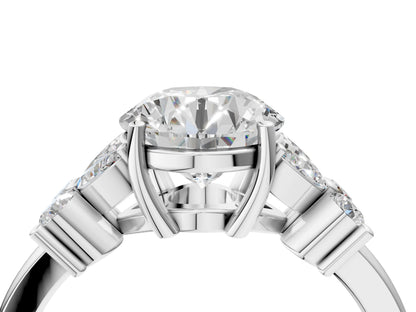 ROUND NATURE INSPIRED RING - M&D Signature Jewels