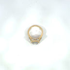 Taylor inspired Cushion Ring