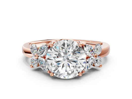 ROUND NATURE INSPIRED RING - M&D Signature Jewels