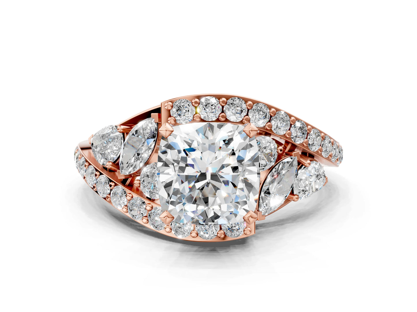 CUSHION VINTAGE RING - M&D Signature Jewels