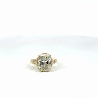 Taylor inspired Cushion Ring - M&D Signature Jewels