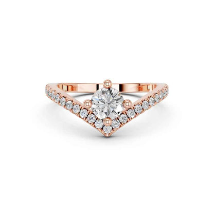 ROUND FANCY PAVE RING