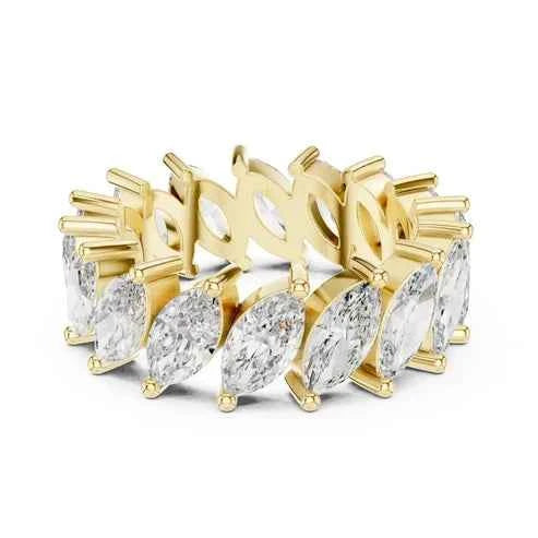MARQUISE N-S ETERNITY WEDDING BAND