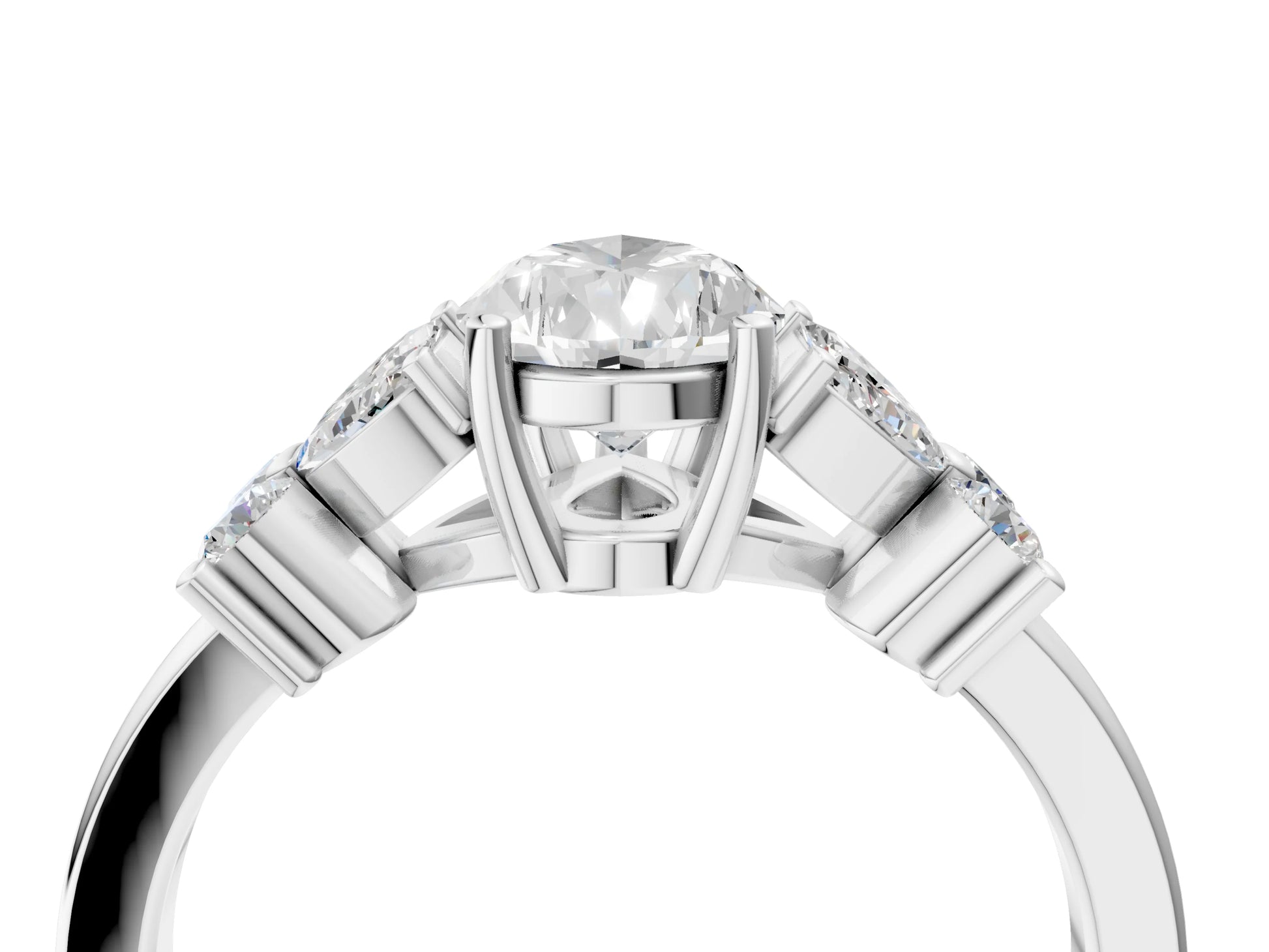 PEAR NATURE INSPIRED RING - M&D Signature Jewels