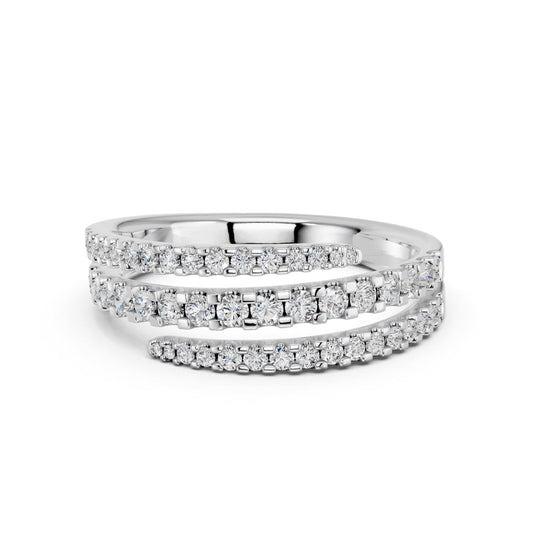 ROUND FANCY WEDDING BAND