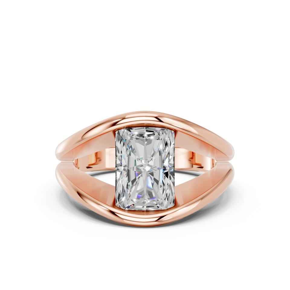 RADIANT FANCY BEZEL RING