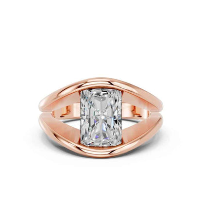 RADIANT FANCY BEZEL RING