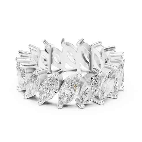 MARQUISE N-S ETERNITY WEDDING BAND
