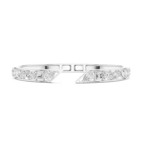 MULTI-SHAPE DIAMOND BANGLE