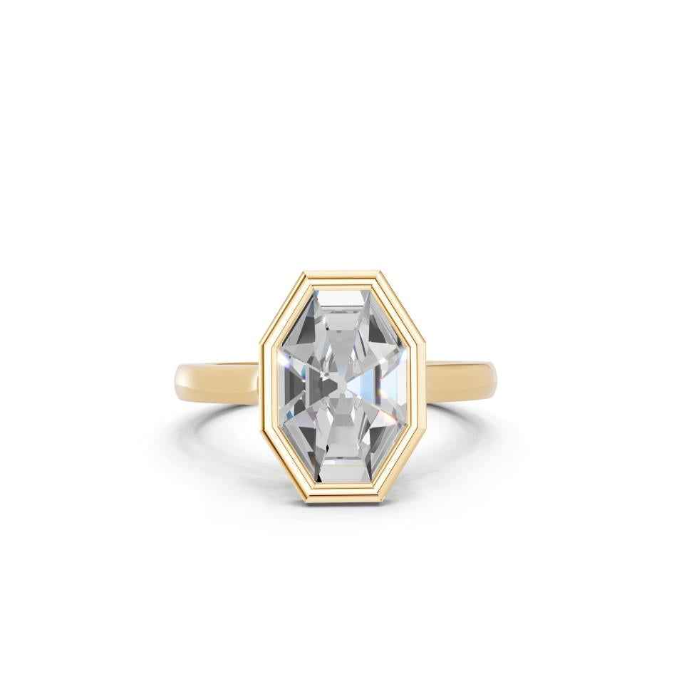 ELONGATED OCTAGONE RING