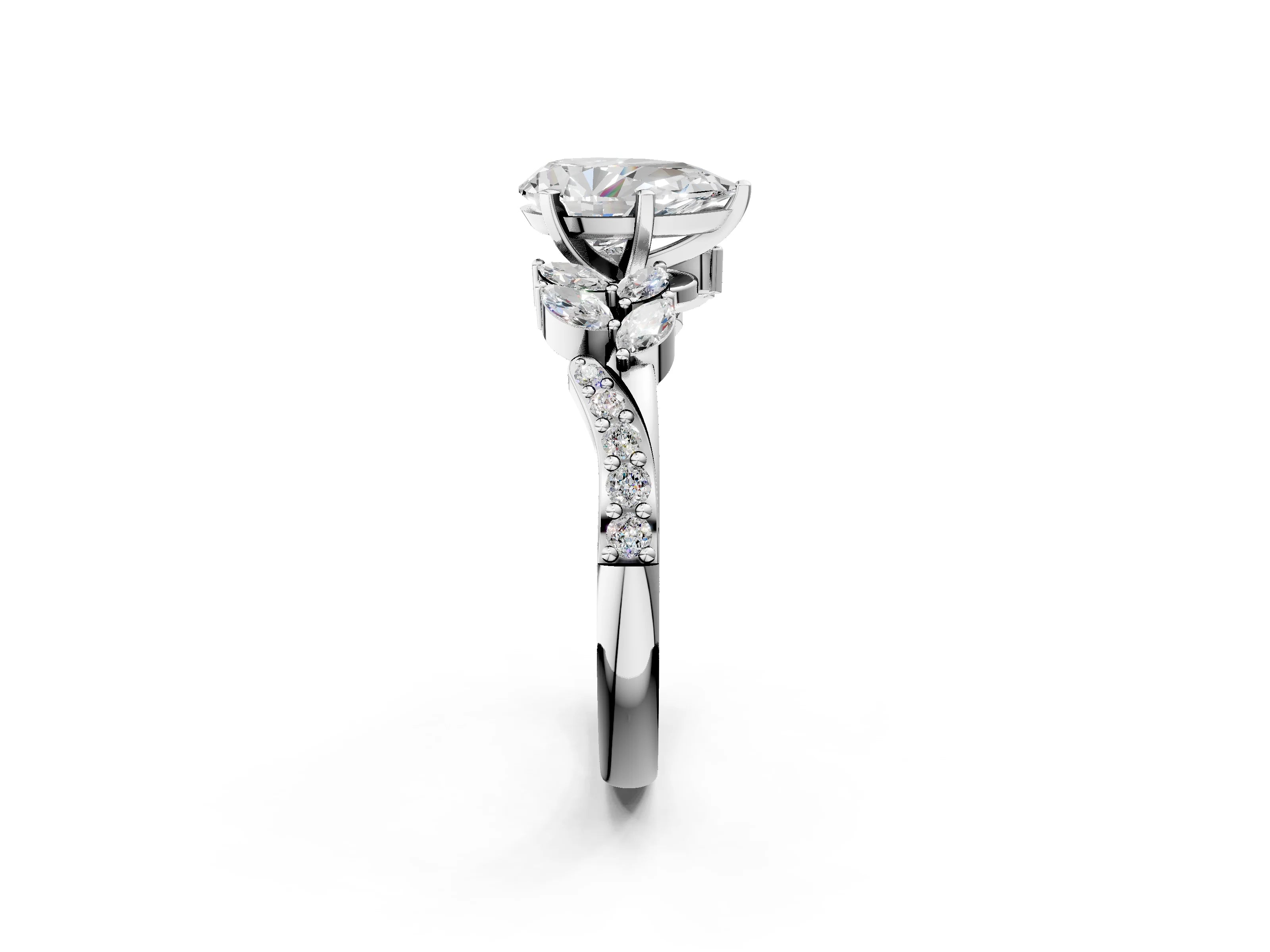 PEAR NATURE INSPIRED  RING
