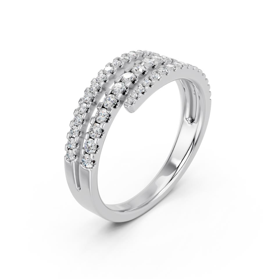 ROUND FANCY WEDDING BAND