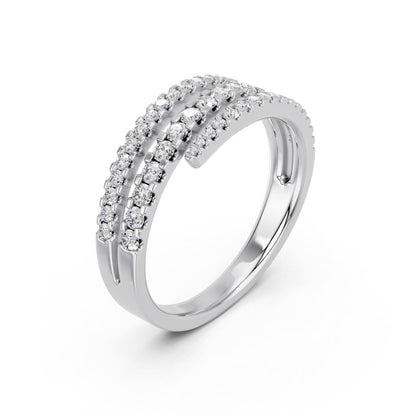 ROUND FANCY WEDDING BAND