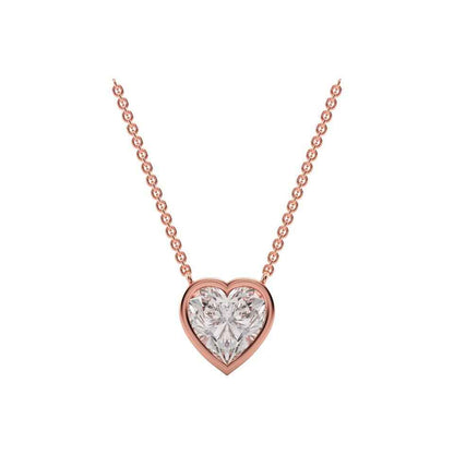 HEART BEZEL PENDANT