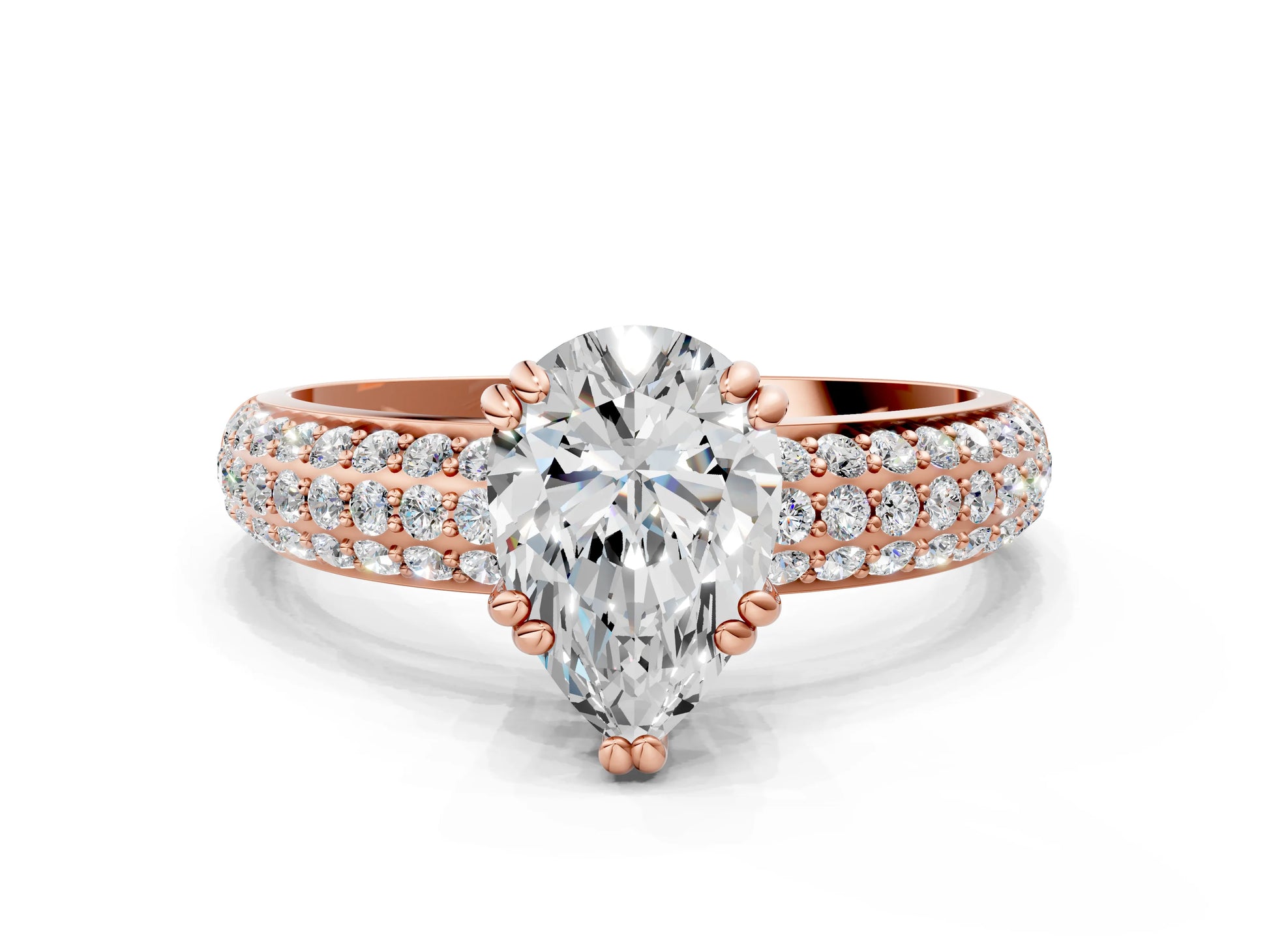 PEAR VINTAGE RING - M&D Signature Jewels