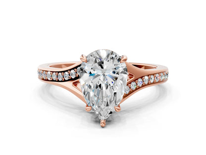 PEAR NATURE INSPIRED RING - M&D Signature Jewels
