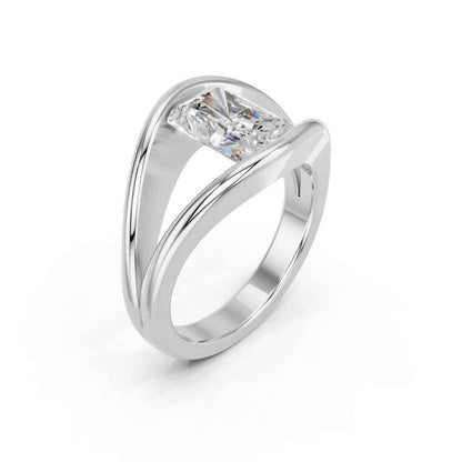 RADIANT FANCY BEZEL RING