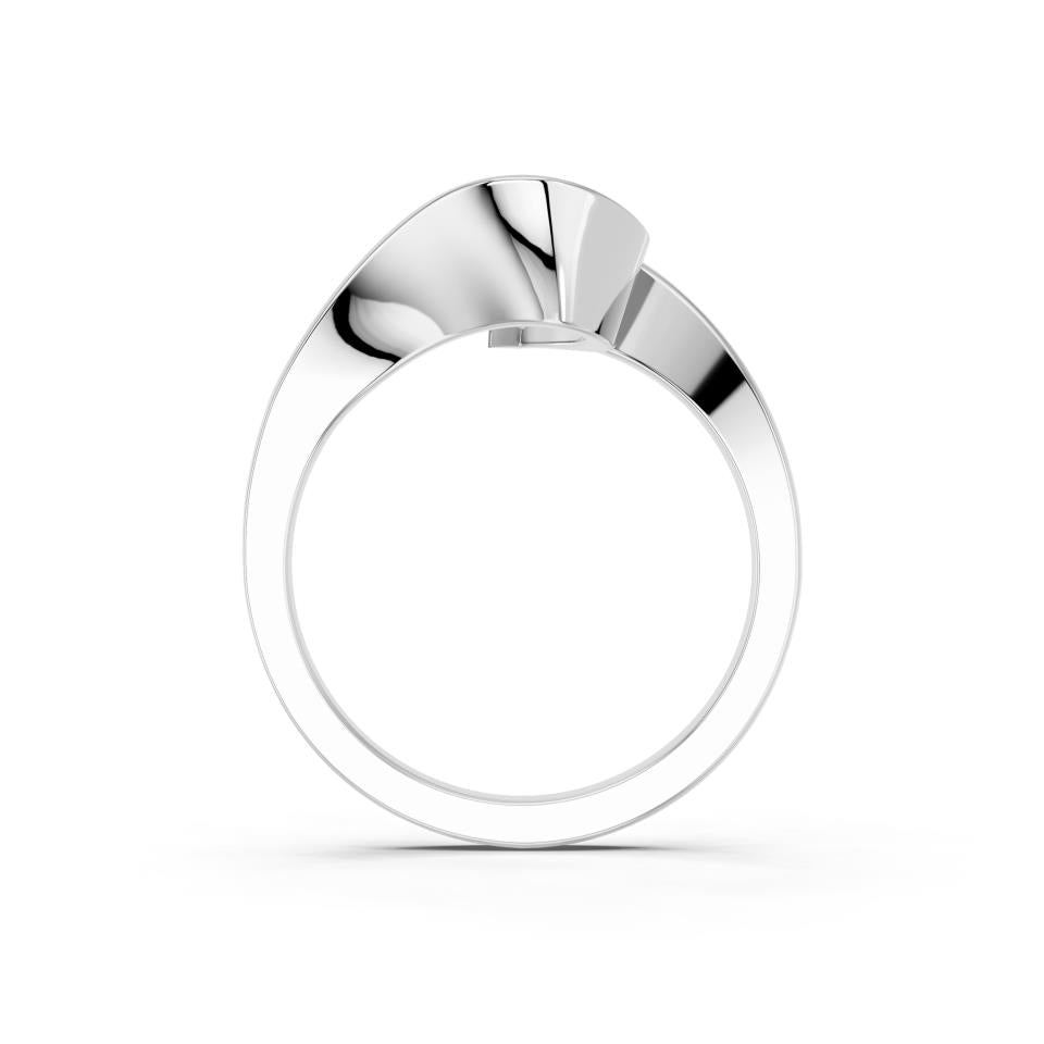 PEAR BEZEL RING