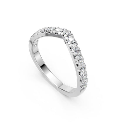 ROUND V CHERON WEDDING BAND