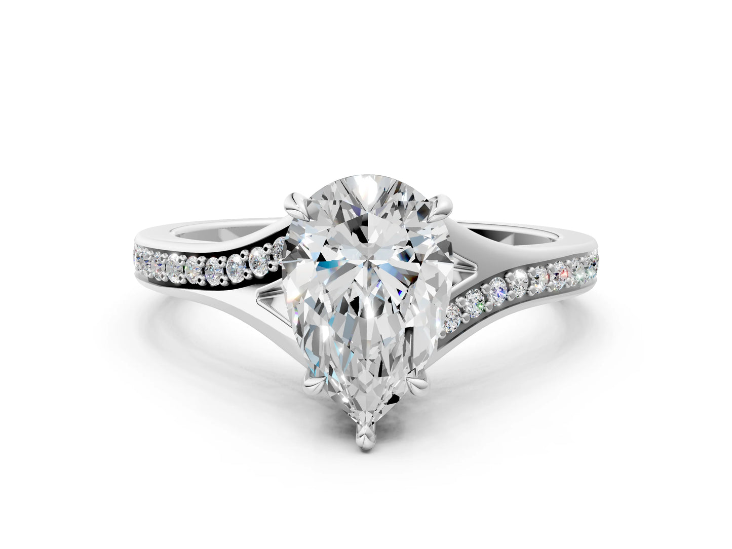 PEAR NATURE INSPIRED RING - M&D Signature Jewels