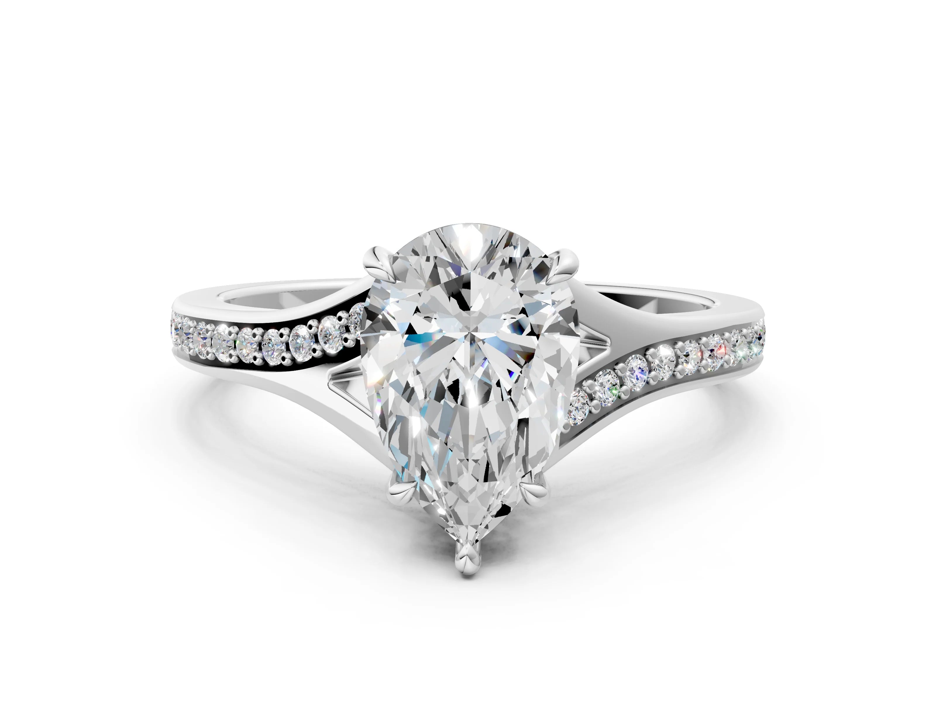 PEAR NATURE INSPIRED RING