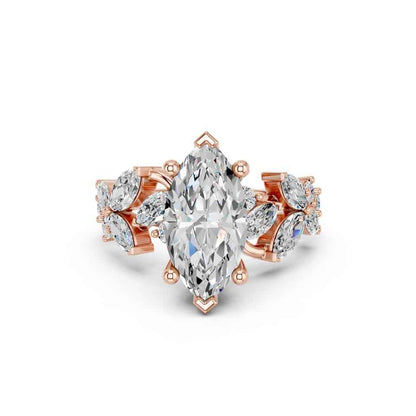 MARQUISE WITH FLORAL SIDE STONES