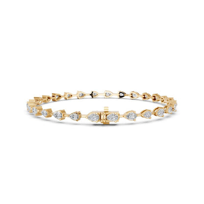 PEAR TENNIS BRACELET