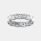 TRIANGLE ETERNITY WEDDING BAND