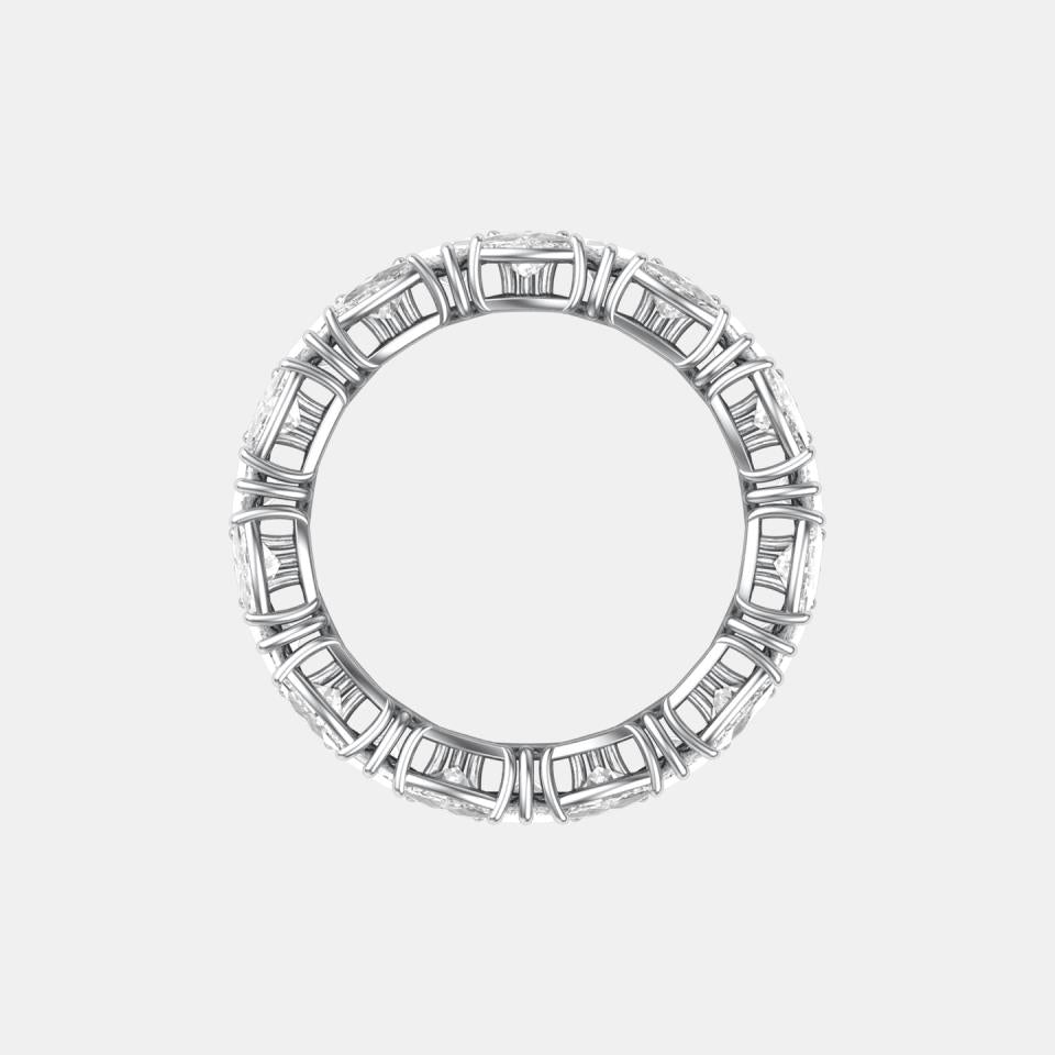 TRIANGLE ETERNITY WEDDING BAND