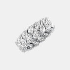 HALF MOON ETERNITY WEDDING BAND