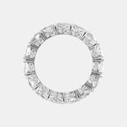 HALF MOON ETERNITY WEDDING BAND