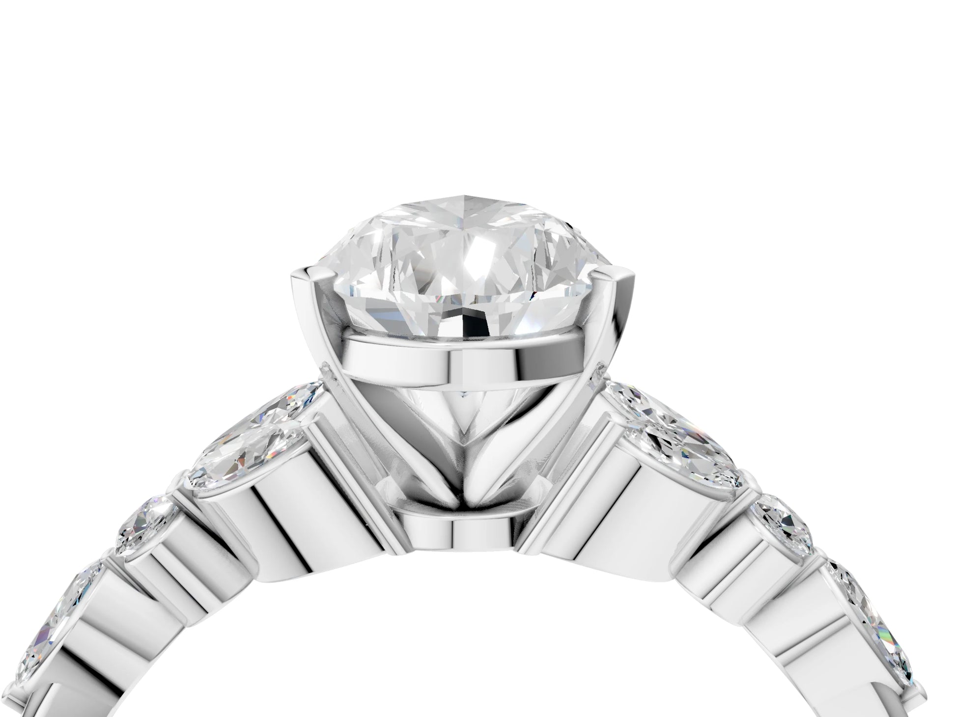PEAR NATURE INSPIRED RING - M&D Signature Jewels