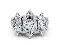 MARQUISE 3 STONE RING