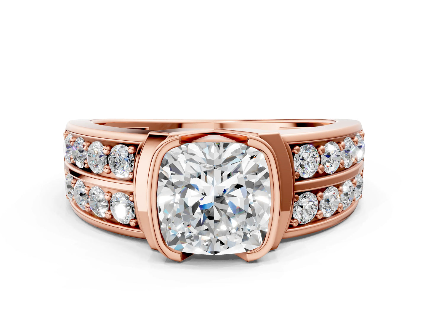 CUSHION VINTAGE RING - M&D Signature Jewels