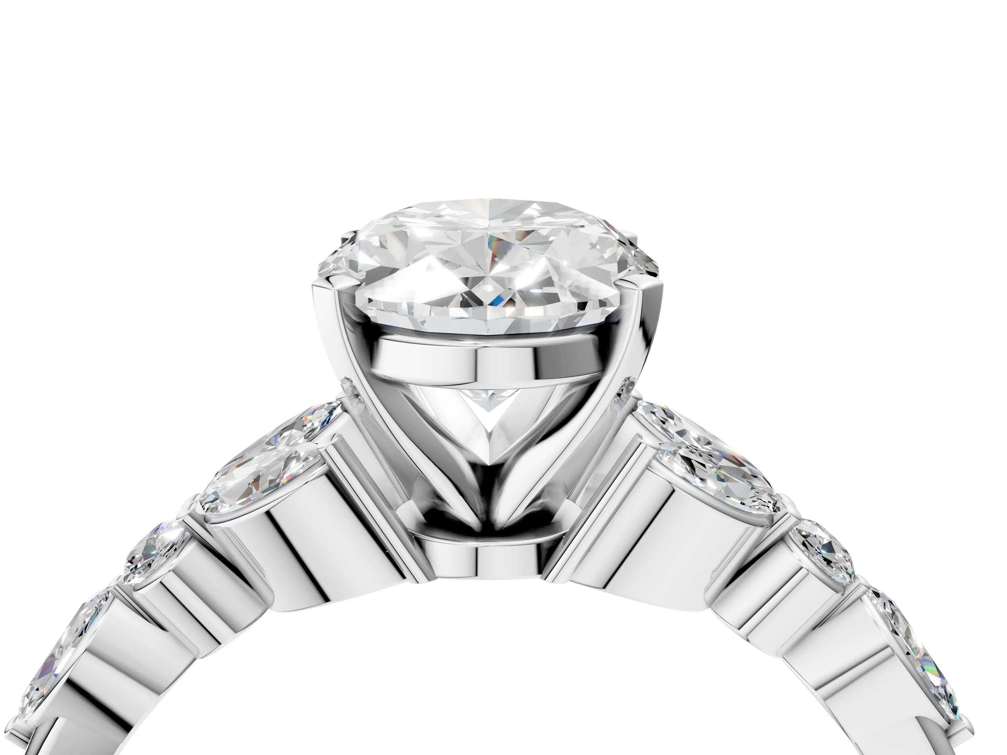 OVAL NATURE INSPIRED RING
