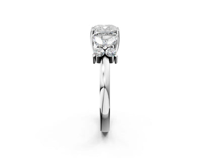 CUSHION NATURE INSPIRED  RING - M&D Signature Jewels