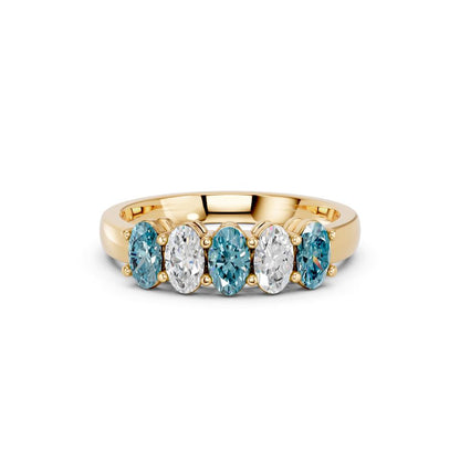 BLUE OVAL BAND