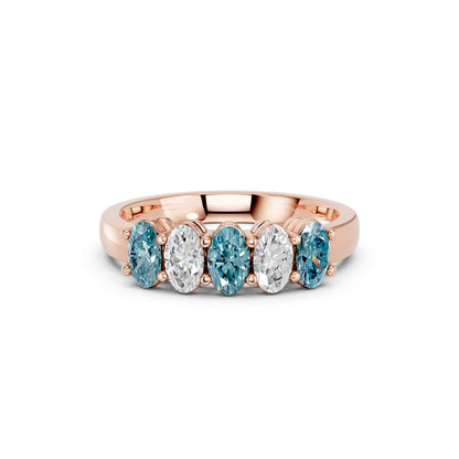 BLUE OVAL BAND