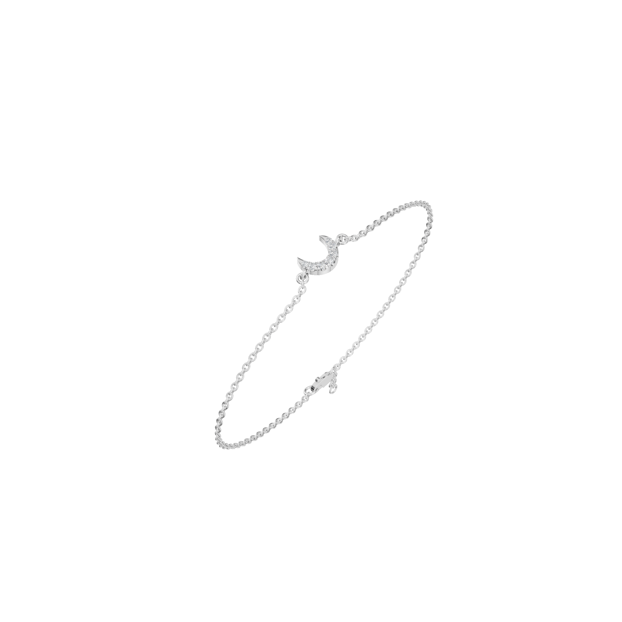 MOON SOLITAIRE BRACELET