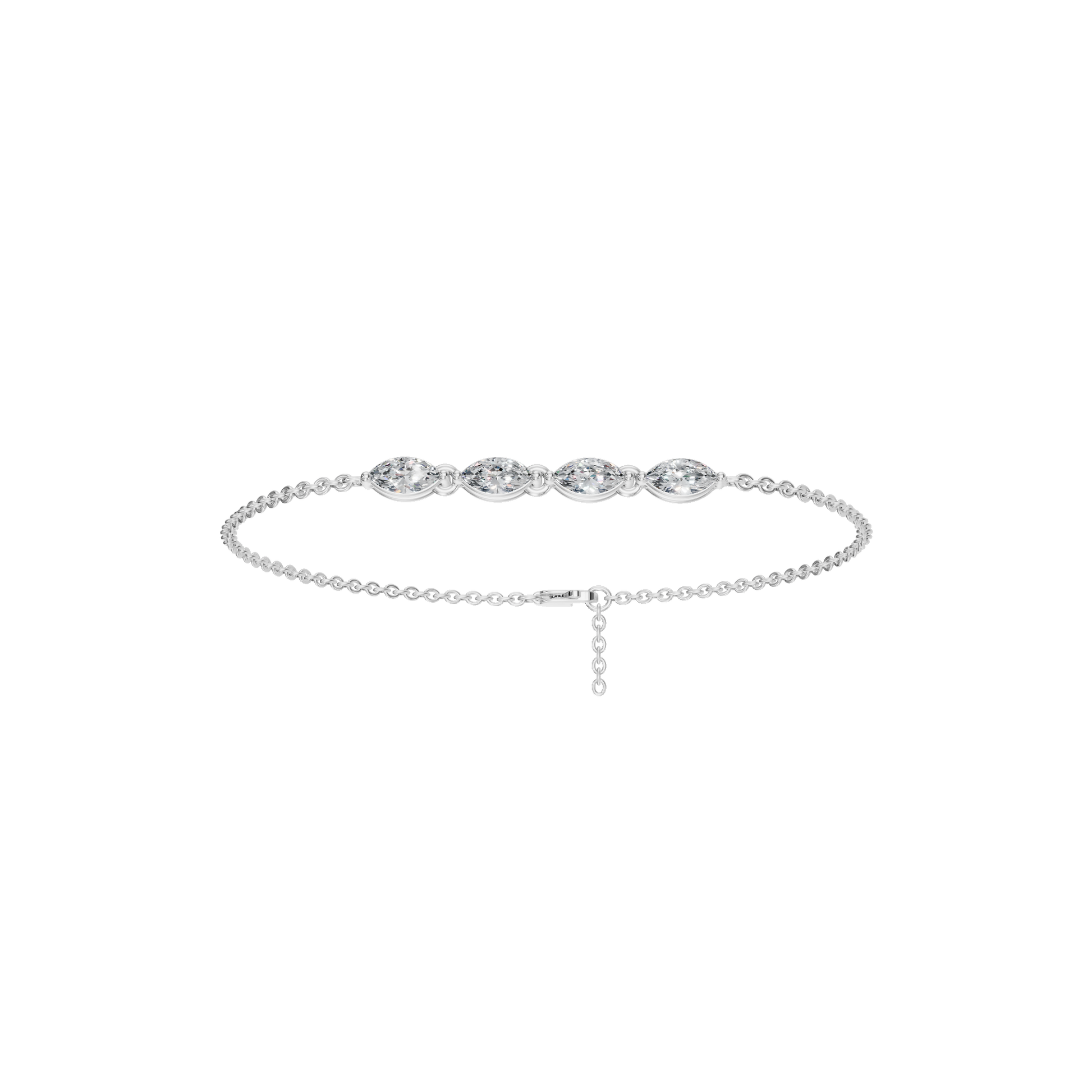 MARQUISE SOLITAIRE BRACELET - M&D Signature Jewels