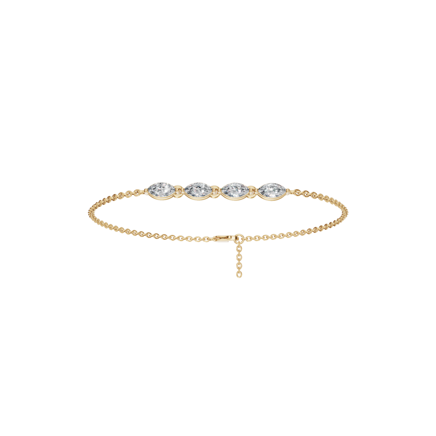 MARQUISE SOLITAIRE BRACELET - M&D Signature Jewels