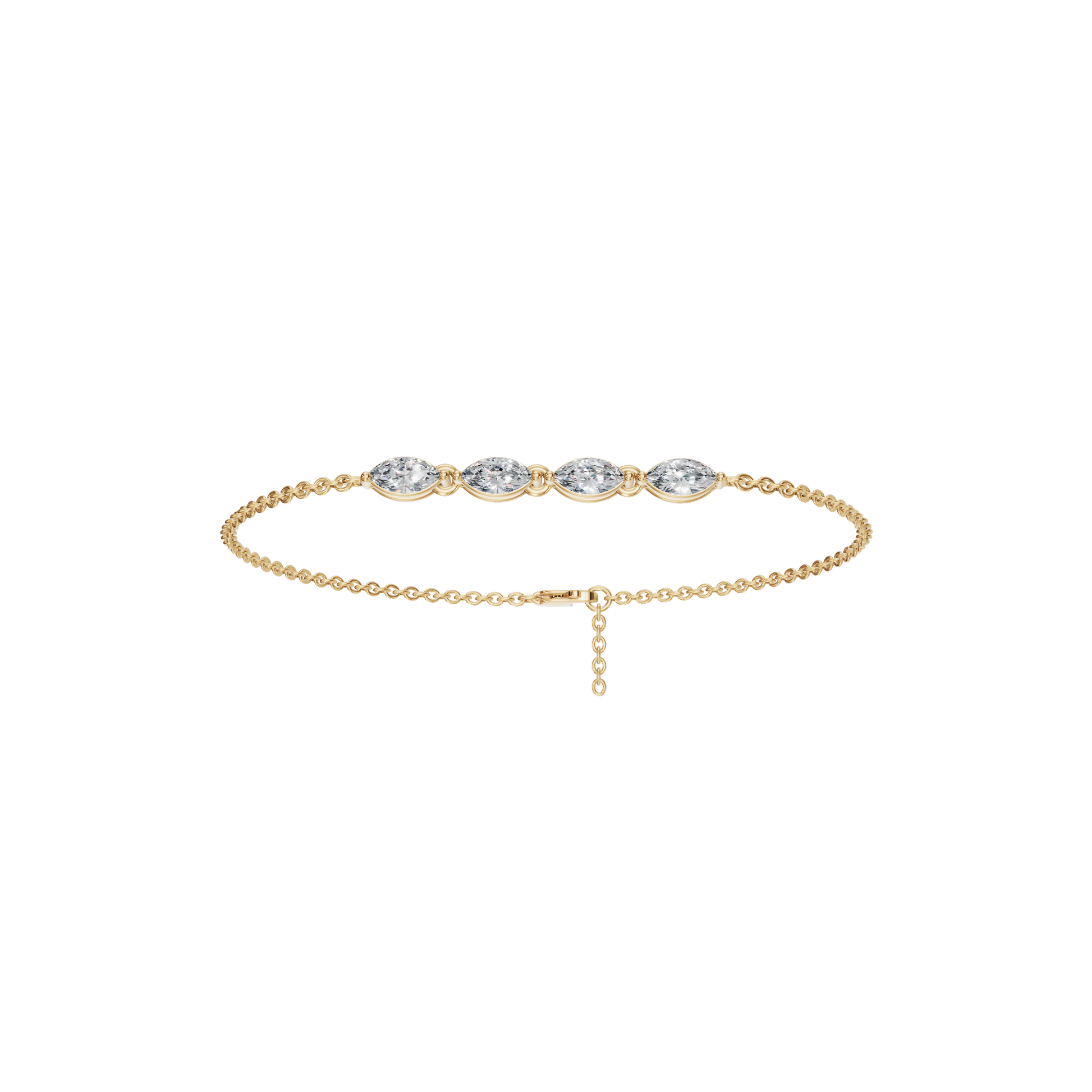 MARQUISE SOLITAIRE BRACELET - M&D Signature Jewels