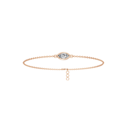 MARQUISE SOLITAIRE BRACELET - M&D Signature Jewels
