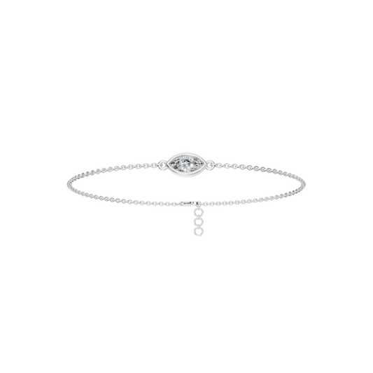 MARQUISE SOLITAIRE BRACELET
