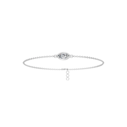 MARQUISE SOLITAIRE BRACELET - M&D Signature Jewels